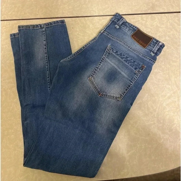 Men's Bare Denim‎ Skinny Leg Blue Jeans size W34 L32 - Picture 1 of 12